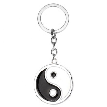 Antike Tai Chi Metal Keychain Tai Chi Muster Schlüsselbund Autoanhänger DIY Waffe Schlüsselbund Zubehör Anime -Fan